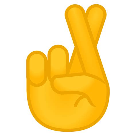 what does fingers crossed emoji mean|fingers crossed funny emoji.